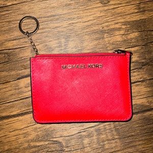 Michael Kors Red Card Case Wallet